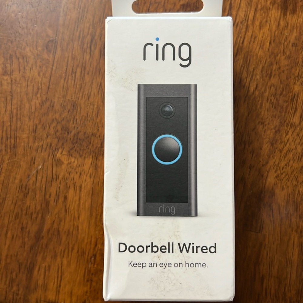 Ring Doorbell Wired New in sealed box